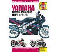 Haynes Yamaha Fzr600, 750 & 1000 Fours '87 to '96 Service and Repair Manual