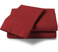 Hayon Lane 100% Coton Percale 160 x 260 cm Rouge Aurore