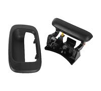 Hayon Poignée Loquet Tactile Confortable Porte Arrière Remplacement pour Chevy Silverado 1999 à 2007 Sierra 1999 à 2007 Suburban 2000 à 2006 ABS Fer Matériel