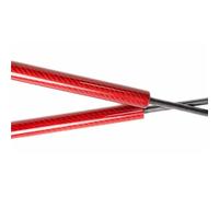 hayon vérin Pour Isuzu Como 2012 2013 2014 2015-2023 Van Hayon Ascenseur Support Vérins À Gaz Amortisseur Ressort verins decoffre(Red carbon fiber)