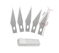 Hays-Couteau Stylo En Métal,Petit Kit Artisanal Automobile,Coupeur De Gravure,Film De Téléphone Portable,Coupe-Papier,Outils D'artisanat,Couteau Utilitaire - Type 5 Pcs Blades
