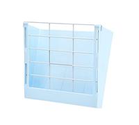 Hays Food Bins Feeder No Mess Food Bowl Conteneur de crèche Rack pour lapins Guinée Pigs Chinchillas et petits lapins Grande cage pour cage de Guinée Pigs sans mesure