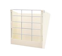 Hays Food Bins Feeder No Mess Food Bowl Conteneur de crèche Rack pour lapins Guinée Pigs Chinchillas et petits lapins Grande cage pour cage de Guinée Pigs sans mesure