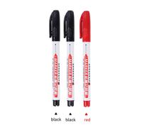 Hays-Marqueur De Peinture Blanche À Tête De Plume Longue,Stylo À Encre À Séchage Rapide Étanche En Continu,Trou Profond,Charpentiers,30mm,32mm - Type 3pcs Mix H