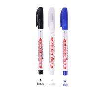 Hays-Marqueur De Peinture Blanche À Tête De Plume Longue,Stylo À Encre À Séchage Rapide Étanche En Continu,Trou Profond,Charpentiers,30mm,32mm - Type 3pcs Mix D