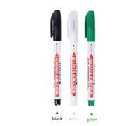 Hays-Marqueur De Peinture Blanche À Tête De Plume Longue,Stylo À Encre À Séchage Rapide Étanche En Continu,Trou Profond,Charpentiers,30mm,32mm - Type 3pcs Mix E