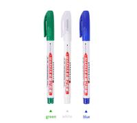 Hays-Marqueur De Peinture Blanche À Tête De Plume Longue,Stylo À Encre À Séchage Rapide Étanche En Continu,Trou Profond,Charpentiers,30mm,32mm - Type 3pcs Mix G
