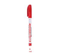 Hays-Marqueur De Peinture Blanche À Tête De Plume Longue,Stylo À Encre À Séchage Rapide Étanche En Continu,Trou Profond,Charpentiers,30mm,32mm - Type 1pcs Red B