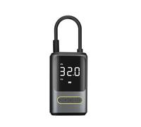 HAYUNCD Gonfleur de Voiture, Compresseur d'air Portable sans Fil avec Affichage Numérique, Mini Gonfleur De Pneus for Voiture, Vélo, Moto, Ballon, Rechargeable par USB pour pneus de Voiture