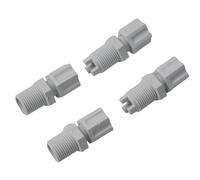 Hayward Adaptateur de robinet anti-retour pour chlorinateur avec écrous pour CL200 CL220 et CL220BR modèles d'alimentation à brome Entretien de piscine