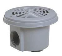 Hayward Bonde de Fond Piscine béton et Liner cofies Gris Clair