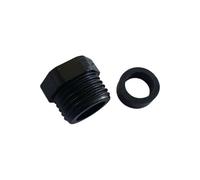 Chapeau presse étoupe pour projecteur de piscine COFIES 35/75W - PRHX20022CG - Hayward Noir