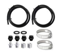 Hayward CLX220GA Kit de connexion de chlorinateur hors ligne | Ensemble de raccords de filtre de piscine avec clapet anti-retour | Pinces de rechange et bouchons de vidange | Construction en plastique