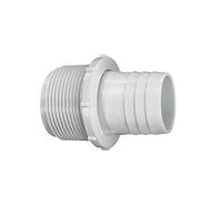 Hayward - Embout cannelé pour raccord tuyau flottant - 1-1/2 - Ø 38 mm - Blanc - 3396