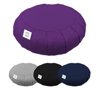 Vivezen – Coussin de méditation (zafu) rond 38 x 38 x 13 cm – Plusieurs coloris
