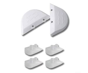 Hayward Navigator AXV417WHP Wing Pod Kit de remplacement de sabot droit et gauche pour l'entretien du nettoyeur de piscine et le soutien PerFor Formance