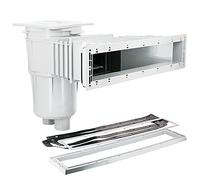Hayward Pièce à sceller Piscine - Skimmer Miroir Grande meurtrière - Blanc de