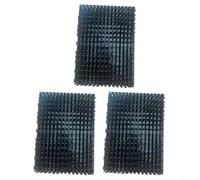 Hayward RCX26008 Lot de 3 brosses à rouleaux compatibles avec Sharkvac Tiger pour Shark Cleaner Pièces détachées pour éliminer efficacement les débris pour les modèles robotiques d'aspirateur de