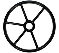 Hayward - Joint d'étanchéité étoile de corps pour vanne de piscine - Ø 13.5 cm - Noir