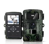HAZA 2.7K Caméra de Chasse,Camera Chasse connectée Telephone,Détection de Mouvement,Vision Nocturne Carte et 32 Go,Piege Photographique,Grand Angle120 °,Déclenchement 0,1s (Vert 2.7K NO WiFi)