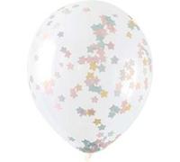 Haza Original ballon avec confetti Star Craft 40 cm 5 pièces Multicolor G