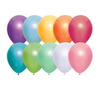 Haza Original Ballons Métalliques 10 pièces multicolore Multicolor G