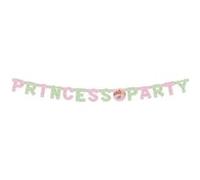 Haza Original guirlande 'princesse party' 144 cm rose/vert Groen G