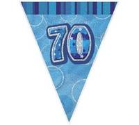 Haza Original ligne de drapeau 70 274 cm bleu Blauw