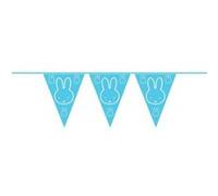 Haza Original ligne de drapeau Miffy bleu 10 m Blauw G