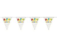 Haza Original ligne du drapeau Happy Balloon Birthday 10 mètres