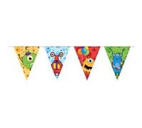 Haza Original ligne du drapeau monstre fête 10 mètres Multicolor G