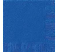Haza Original serviettes de table bleu foncé 17 x 17 cm 20 pièces Bleu G