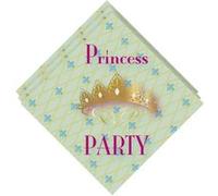 Haza Original serviettes de table Princesse 20 pièces 33 x 33 cm bleu G
