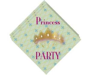 Haza Original serviettes de table Princesse 20 pièces 33 x 33 cm bleu G