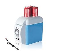 HAZARA Glaciere Electrique Voiture, 7.5L, Voiture 12v,Faible Bruit Frigo Camping Car, Fonction Refroidissement Et Chauffage Frigo Voiture, Cadeaux Sympas pour La Voiture