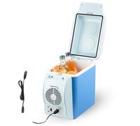 HAZARA Mini Congelateur Portatif, 7.5L, Voiture 12v,Faible Bruit RéFrigéRateur Portatif, Fonction Refroidissement Et Chauffage Petit Frigo Pas Cher, pour Tous Les VéHicules 12v