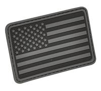 Hazard 4 3D USA Flag Moral Patch (Bras Gauche) Noir Gris