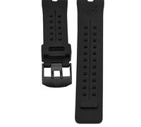 HAZARD 4 Bracelet de Montre en TPR Nautique Noir WB-NAT24-PV-BLK