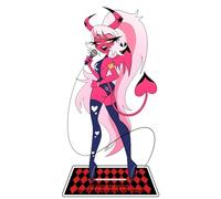 Hazbin Hôtel Anime Figure Acrylique Stand Alastor/Angel Dust/Charlie Morningstar/Vaggie Model Statue Bureau Affichage Figurines debout