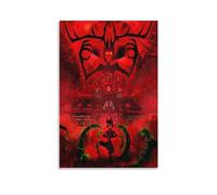 Hazbin Poster sur toile Alastor Hôtel Impression sur toile Décoration murale 60 x 90 cm