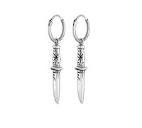 Haze&Glory Boucles d'oreilles 'Knife' argent, Taille XS-XXL