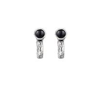 Haze&Glory Boucles d'oreilles noir / argent, Taille XS-XXL