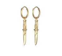 Haze&Glory Boucles d'oreilles 'Schwert' or, Taille XS-XXL