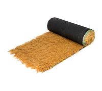 HAZEK Rouleau De Chaume Artificiel, Toit De Chaume Synthétique, Chaume De Toit De Bar Tiki, Plage Hawaïenne, Décoration De Fête Et De Bar (3.2x32.8ft(1x10m))