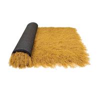 HAZEK Toit De Chaume Synthétique,Rouleau De Chaume Artificiel,Chaume De Toit De Bar Tiki, Plage Hawaïenne, Décoration De Fête Et De Bar (3.2x32.8ft(1x10m))