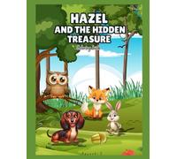 Hazel and the Hidden Treasure: Kids Coloring Activity Book
