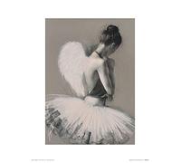Hazel Bowman (Angel Wings II 30 x 40 cm Toile Imprimée
