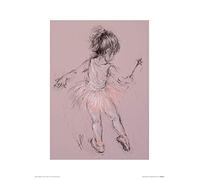 Hazel Bowman (Little Ballerina I 30 x 40 cm Toile Imprimée