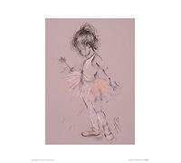 Hazel Bowman (Little Ballerina II 30 x 40 cm Toile Imprimée