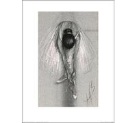 Hazel Bowman (Ruban Rose 30 x 40 cm Toile Imprimée